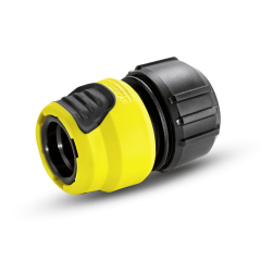 Universal hose coupling Plus with Aqua Stop