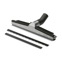 Wet/dry floor nozzle, aluminium, DN 40, width 370 mm